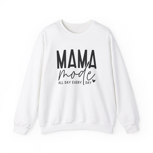 MAMA Mode -  Unisex Heavy Blend™ Crewneck Sweatshirt - Perfect Mother’s Day Gift!